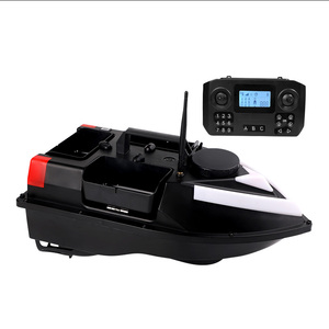 NUEVO Y POPULAR Barco <span class=keywords><strong>Cebador</strong></span> RC para Pesca 2024, 5200 mAh, 3 Compartimentos con Banda de Luz, Barco <span class=keywords><strong>Cebador</strong></span> RC para Agua Salada, Barco <span class=keywords><strong>Cebador</strong></span> para Carpas con GPS - Product Image 1