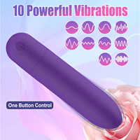 Jouets sexuels puissants pour femmes adultes, 40-60 min, mini, 10 vitesses, rechargeable par USB, étanche IPX7, respectueux de l'environnement, respectueux de la peau, vibrateur à balle