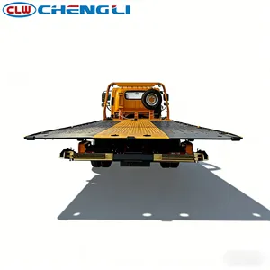 Camión de Remolque de Servicio Pesado Shacman G1 con Cabina de 2100 mm - 140 HP, Sincronizador de 6 Velocidades, Eje de 5t, Cabrestante de 4t, Plataforma Ancha de 2.5 m - Product Image 5