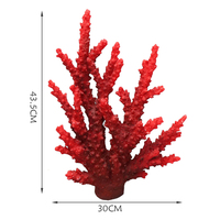 Résine de corail artificiel pour aquarium, récif de corail rouge, décoration de maison, offre spéciale, haute qualité