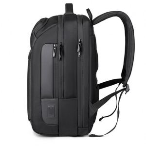 Executive England Style Laptop Backpack Waterproof 1680D Nylon <b>Computer</b> <b>Bag</b> with Usb Stylish Big Anti Theft Daypack - Product Image 3