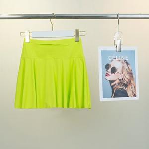 Y77女性用スポーツショートスカート速乾性通気性テニスパンツスカートヨガフィットネスハーフレングスプリーツフロントスパンデックス/コットン - Product Image 2