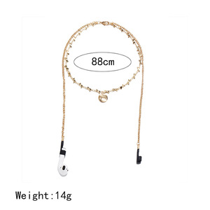 Cadena <span class=keywords><strong>de</strong></span> Airpods antipérdida, joyería <span class=keywords><strong>de</strong></span> moda, soporte inalámbrico para auriculares, gargantilla <span class=keywords><strong>de</strong></span> <span class=keywords><strong>amor</strong></span> con letras - Product Image 6