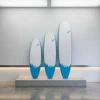 Planche de surf en EPS haute densité laminée à chaud - Unisexe IXPE Haut & HDPE Bas pour les passionnés de surf en mer