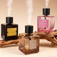 Diffuseur d'aromathérapie automatique 500 ml, bouteille carrée, parfum haut de gamme, diffuseur longue durée 120-180 jours, pour la maison, le salon