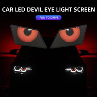 JINXIN Hot 12V Dynamic Magic Eye Display Light Winking Customized Multi-Mode Devil Eyes Car Led Panel