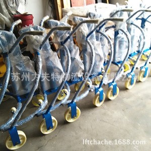 Elevador de bidones de 200L, elevador manual hidráulico de plástico con marco reforzado para uso en fábricas y almacenes. - Product Image 4