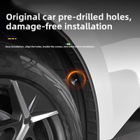 Protector de Salpicaduras Interior de Plástico para Puerta Trasera para Geely Boyue L 2025