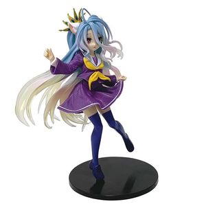 Figura de acción de chica sexy de la película japonesa NO GAME NO LIFE, diseño nuevo, 21 cm, figura de acción de dibujos animados, muñeca linda, regalos de cumpleaños - Product Image 6