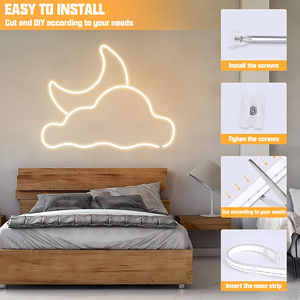 Venta al por Mayor de Luces de Neón LED Flexibles de Alta Tensión 110V 220V de 50M, Resistentes al Agua para Exteriores, Kit de Luces de Neón RGB - Product Image 4