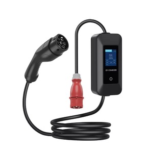 Chargeur EV portable intelligent avec grand écran LCD, contrôle par application Wi-Fi, 3,5 kW, 7 kW, 11 kW, 22 kW, niveau 2, EVSE Type 2, GBT Type 1, étanche - Product Image 5