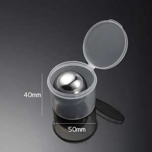 Westgreen 304 Acier Inoxydable Boules de Glace Expresso Accessoire Café Whisky Glace à Congélation Rapide pour Steak - Product Image 4