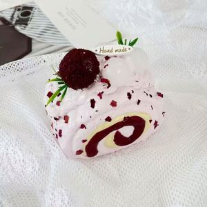 NEW Viral Taba Sticky Waxberry Cake Series <b>Squishy</b> Toy-creamy Mud Texture Stress Relief for Kids Adults Food-shaped Cake Themed - Product Image 2