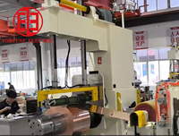 Machine de découpe de billettes hydraulique robuste pour lignes de coulée continue