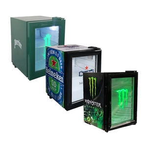 Sc21 <span class=keywords><strong>21L</strong></span> tùy chỉnh led logo năng lượng uống <span class=keywords><strong>Mini</strong></span> tủ lạnh truy cập hàng đầu cửa kính cơ khí nhiệt độ mềm uống mát - Product Image 1