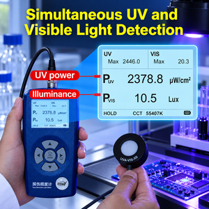 Radiomètre et luxmètre UV Linshang LS331 365nm pour la détection de défauts par particules magnétiques fluorescentes - Product Image 5