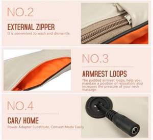 Mais Popular Massagem Xaile Venda Quente Atacado Massagem Belt durável Massager Back Com melhor qualidade - Product Image 5
