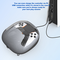 JYS Nouvelle Arrivée Portable et De Protection Voyage Cas PC Shell pour PS5 Dual Sense / Edge Controller