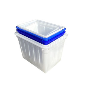Bacs de cueillette de stockage de réservoir d'eau en <span class=keywords><strong>plastique</strong></span> d'entrepôt écologique Boîtes de rangement en <span class=keywords><strong>plastique</strong></span> empilables - Product Image 4