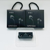 Écouteurs filaires 3,5 mm avec microphone intégré, écouteurs intra-auriculaires Super Bass avec micro pour appareils Samsung Galaxy S8 S10 Note10