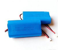 Pack de batteries personnalisé 18650 3.7V 7.4V 11.1V 3000mAh Lithium-Ion Cylindrique Cathode LiNiMnCoO2 Durée de vie 800 cycles 140g -15~65°C Usage domestique