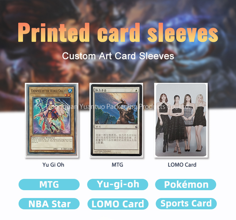 custom art card sleeves mtg Custom Sleeves