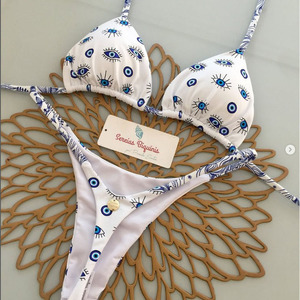 Оптовая продажа: <span class=keywords><strong>2</strong></span> шт. сексуальных бикини-стрингов, новая расцветка, купальник-стринги 2026, треугольный бразильский купальник - Product Image 2