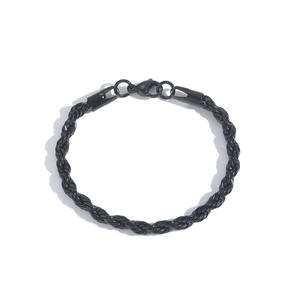 <span class=keywords><strong>Bracelet</strong></span> à chaîne en acier inoxydable pour hommes et femmes, <span class=keywords><strong>bracelet</strong></span> à main couleur or/argent, bijoux de cheville, accessoires, cadeau de bricolage - Product Image 6