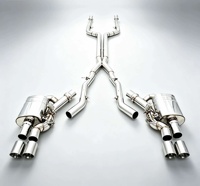 Système d'échappement DZ Alvetronic pour BMW 640i 3.0t, échappement arrière avec soupape, silencieux et embouts en acier inoxydable 304, échappement 640i