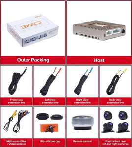 Hongrui 360 độ góc rộng xem chim xe Panorama Hình ảnh hệ thống camera xe lái xe Hệ thống an toàn hỗ trợ đảo chiều xe - Product Image 6