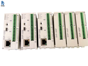 Module de Contrôleur Logique Programmable (PLC) DVP16SP11R 16 Points pour Système de Contrôle d'Automatisation Industrielle - Product Image 1