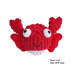 ลูกบอลของเล่นสุนัขผ้าลินินแบบโต้ตอบทนทานต่อการ<span class=keywords><strong>กัด</strong></span>อุปกรณ์สำหรับสัตว์เลี้ยงแบบโต้ตอบสำหรับบรรเทาความเบื่อด้วยเสียงกระโดด - Product Image 6