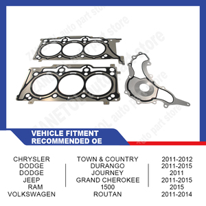Juego de juntas de culata ZANETOL 68370039AC 68078540AC HS54880 para Chrysler 300 Dodge Challenger <span class=keywords><strong>Journey</strong></span> Jeep Wrangler 11-20 - Product Image 2