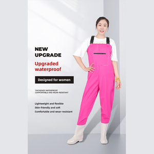 TOPIND <span class=keywords><strong>cuissardes</strong></span> de chasse en tissu Pvc personnalisées <span class=keywords><strong>cuissardes</strong></span> de pêche à la mouche imperméables pour femmes - Product Image 2