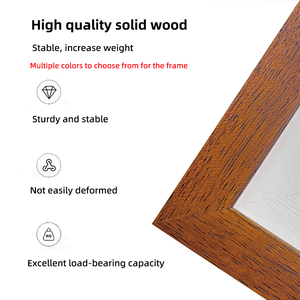 NGHỆ THUẬT 21.5 inch đám mây thông minh ảnh Video màn hình hiển thị độ nét cao xách tay nghệ thuật wifi hiển thị hình ảnh kỹ thuật số khung gỗ - Product Image 5