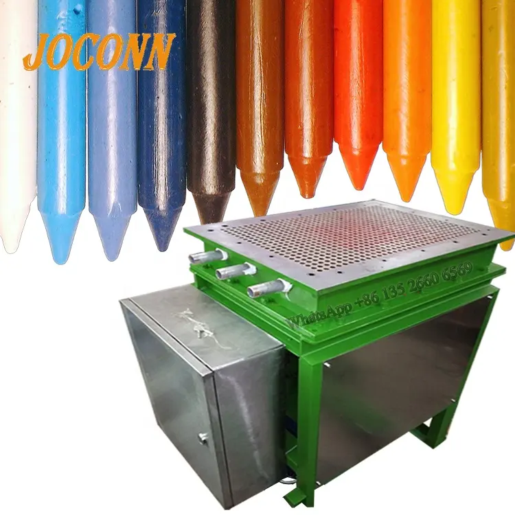 Máquina de fazer lápis de cor personalizada, forma hexagonal triangular redonda, óleo pastel, máquina de fazer lápis colorido