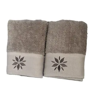 Bath Towels And Hand Towels Wholesale Luxury Embroidery Towel Hotel Spa Bath Towel Toalla Serviette 100% Genuine Cotton Hotel Bath Towel