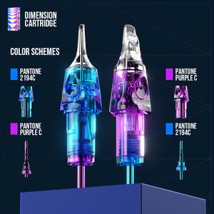 Agujas de tatuaje Microblading profesional CNC Cartuchos de agujas de tatuaje PMU desechables para cejas y arte corporal - Product Image 5