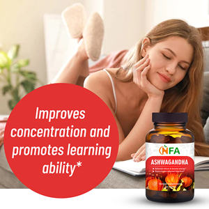 Tabletas de Ashwagandha OEM que Ayudan a Equilibrar Emociones, Dormir Mejor y Aliviar el Estrés, Suplemento con Polvo de Ashwagandha para Apoyo y Energía - Product Image 5