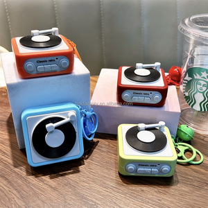 Móc khóa ghi âm <span class=keywords><strong>mini</strong></span> Retro mới có thể chơi và ghi lại hộp nhạc vui nhộn sáng tạo Móc chìa khóa phụ kiện nhỏ cầm tay treo quà tặng - Product Image 2