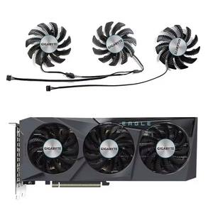 Nuevo ventilador de refrigeración 75MM 4PIN PLD08010S12HH T128010SU para tarjeta gráfica Gigabyte GeForce RTX 3070 Ti EAGLE OC 8G Falcon - Product Image 1