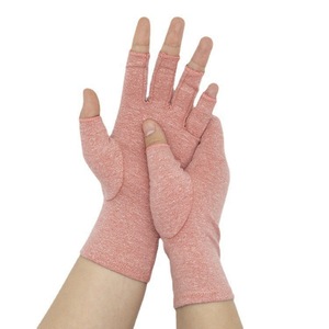 Compression Fingerless Wrist Support Gloves for Anti-Arthritis <strong>Rheumatoid</strong> <strong>Pain</strong> <strong>Relief</strong> and Lymphedema Hand Gloves - Product Image 3