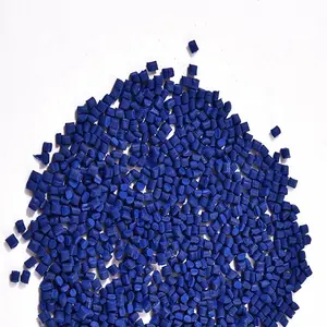 JZ Produsen Masterbatch Warna Biru PP PE PET ABS PS Plastik Warna Masterbatch Biru