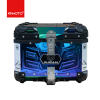 Coffre de moto 45L ChromaUniversal Top Case Tail Box Maleta Maletero para Moto Tail Box