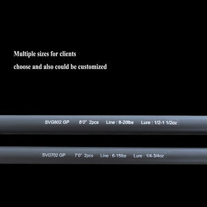 Toptan fabrika fiyat ucuz 6 '/6'6''7'/8'/10 'güçlü iplik çubuk tekne olta - Product Image 4