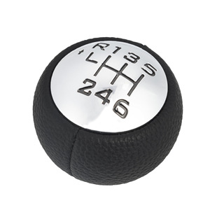 Peugeot Car Gear <b>Shift</b> <b>Knob</b> Leather 5 Speed 6 Speed Ergonomic <b>Shift</b> Ball For Peugeot 307 308 5008 - Product Image 3