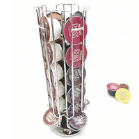Capsules de café type Dolce Gusto, support en métal, placage de pièces, rangement de dosettes, vente en gros