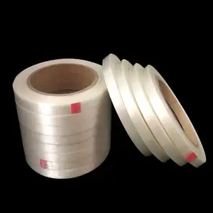 무료 샘플 포장 포장 유리 섬유 강화 모노 필라멘트 테이프