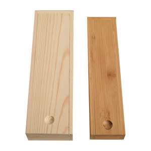Bamboo Storage Box <b>Rectangle</b> Single Tier Solid Wood Gift Box Neatening Storage 10Kg Capacity - Product Image 4