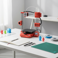 Printer 3D DIY K7 Mini Desktop Printer 3D Kecil untuk Anak-Anak Mesin Pencetak 3D PLA Hadiah untuk Anak-Anak Impresora 3d